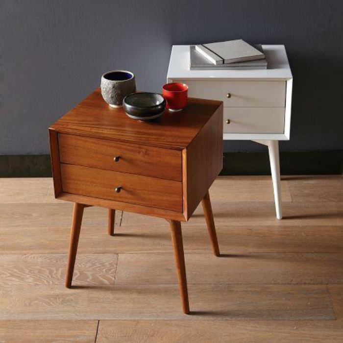 Bello Buró Contemporáneo para Tu Recamara, con dos cajones y Estilo Único